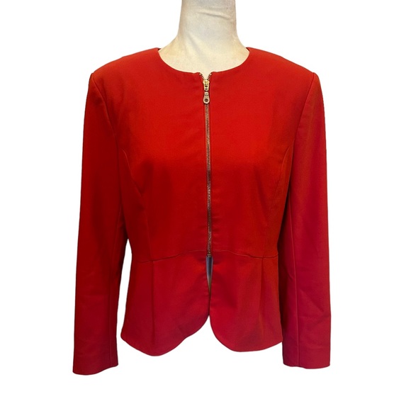 French Connection Jackets & Blazers - French Connection Red Blazer Jacket